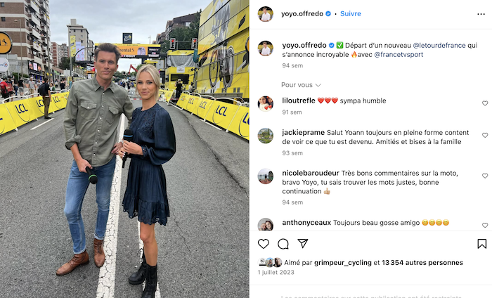 Yoann Offredo und die Stimmen des Radsports im Fernsehen