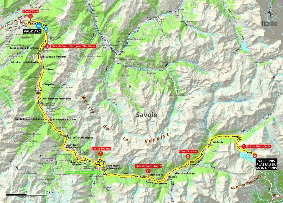 Critérium du Dauphiné 2025: the route, stage maps and profiles, teams and TV broadcast schedules for the 77th edition