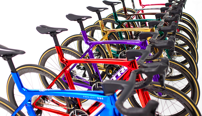 Trek élargit sa gamme de peinture Project One Chroma