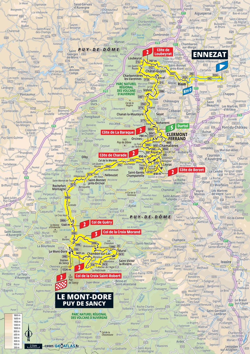 Tour de France 2025 : le parcours, les cartes et profils des étapes, les cols et les horaires de diffusion TV de la 112e édition