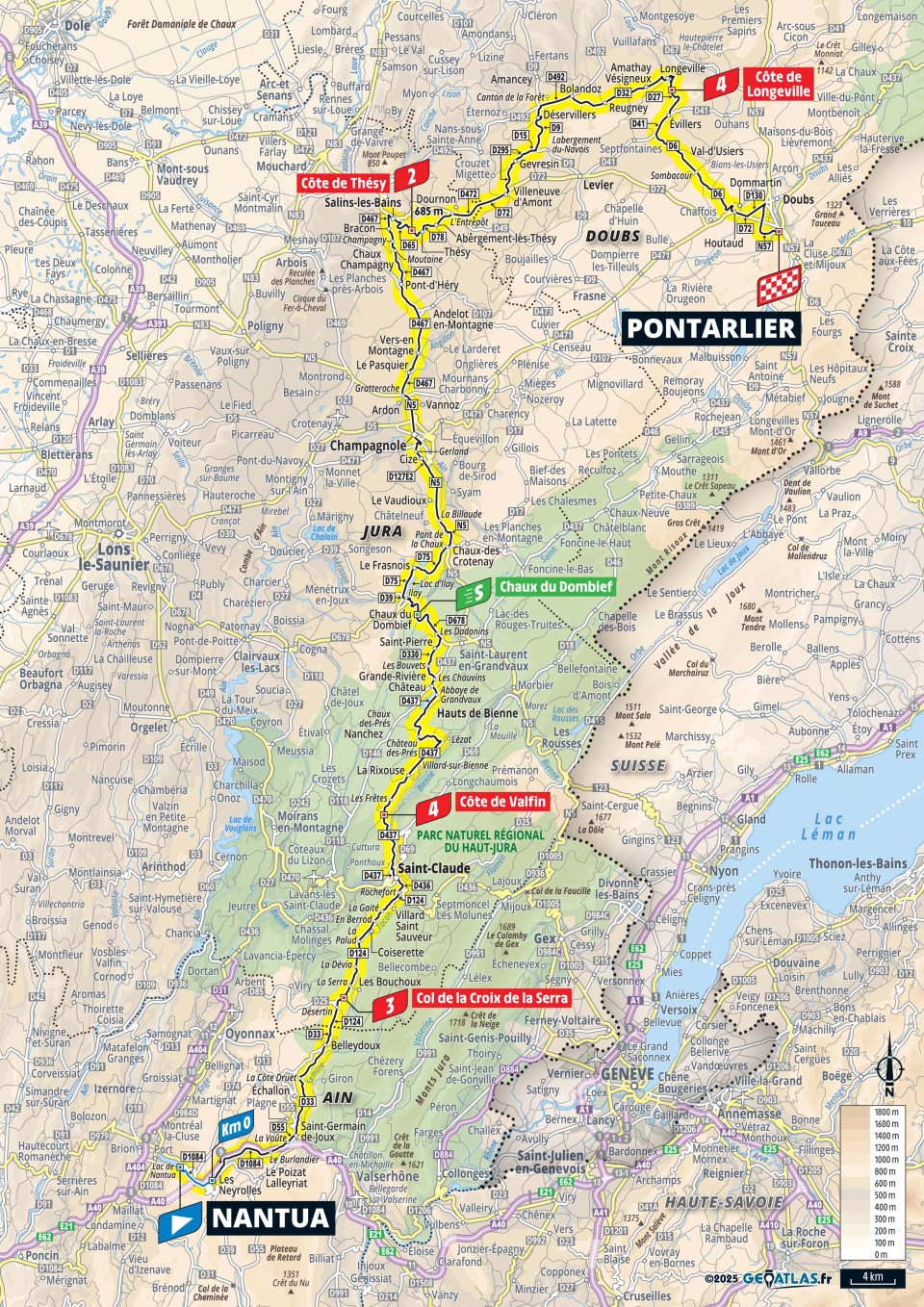 Tour de France 2025 : le parcours, les cartes et profils des étapes, les cols et les horaires de diffusion TV de la 112e édition