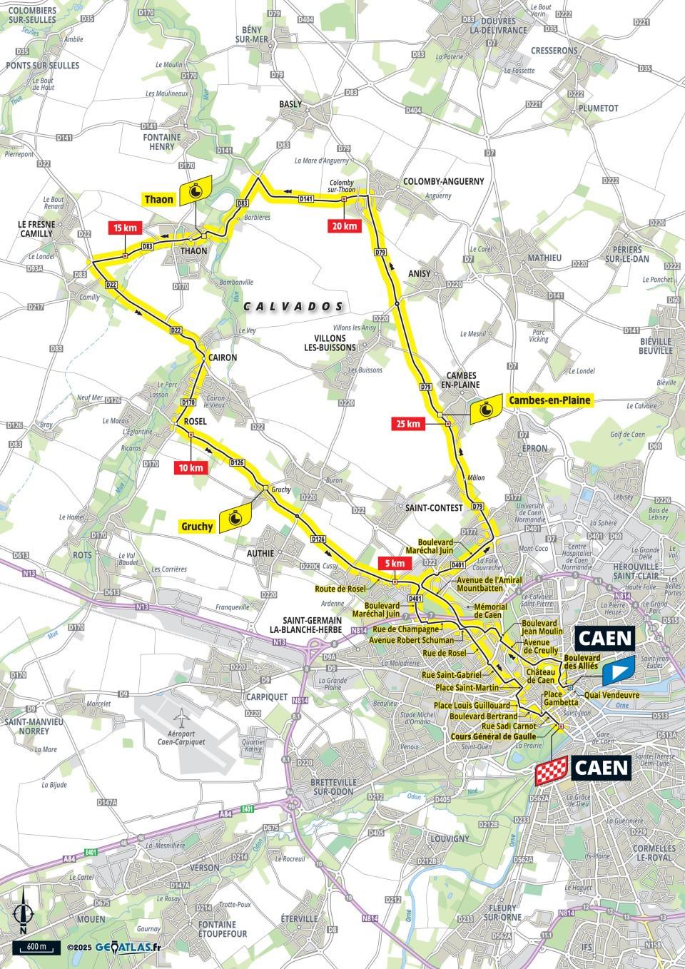 Tour de France 2025 : le parcours, les cartes et profils des étapes, les cols et les horaires de diffusion TV de la 112e édition