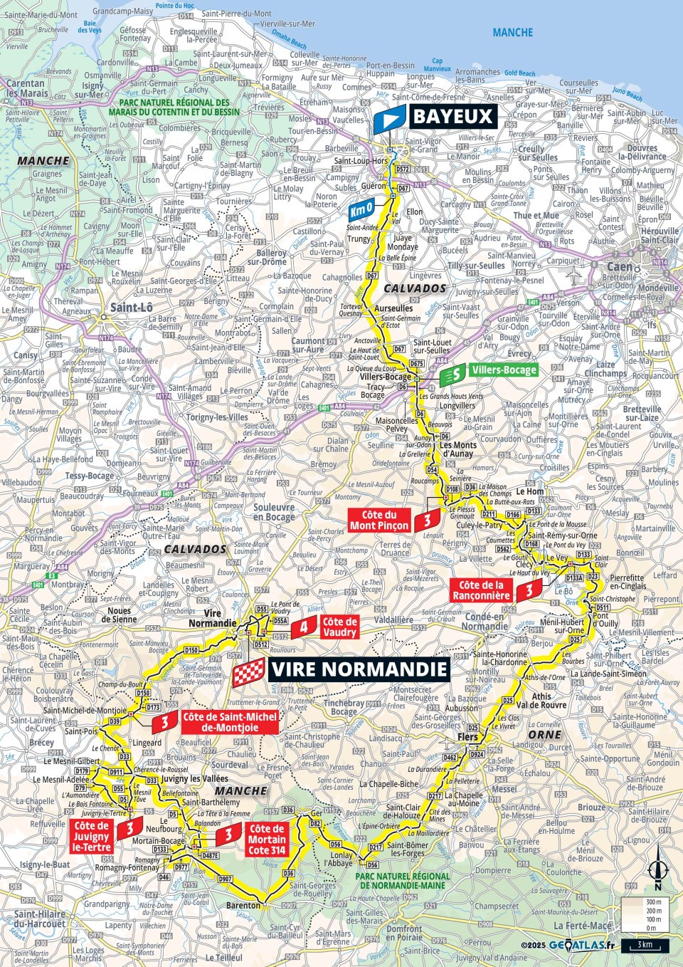 Tour de France 2025 : le parcours, les cartes et profils des étapes, les cols et les horaires de diffusion TV de la 112e édition