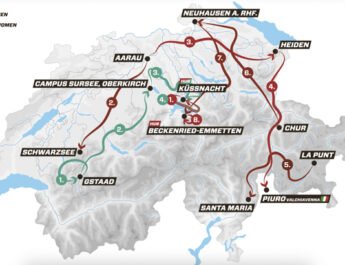 Tour de Suisse 2025 : le parcours, les profils des étapes, les équipes et les horaires de diffusion TV de la 88e édition