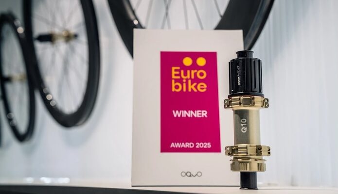 Le moyeu OQUO Q10 remporte le prix du Composant de l’Année à EUROBIKE 2025