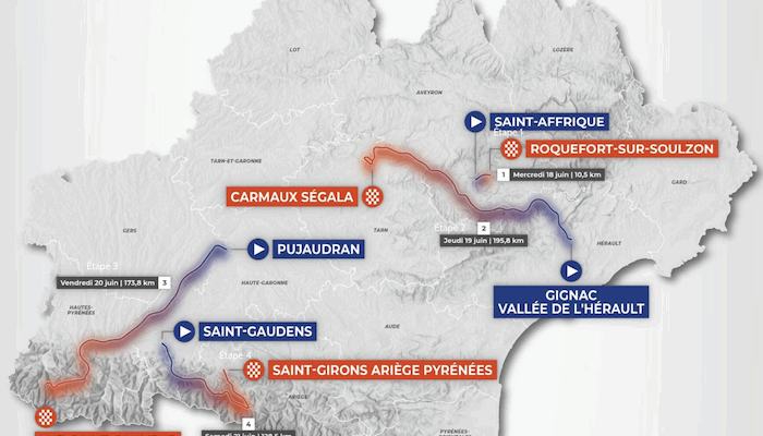 Route d'Occitanie CIC 2025 : étapes, profils et engagés