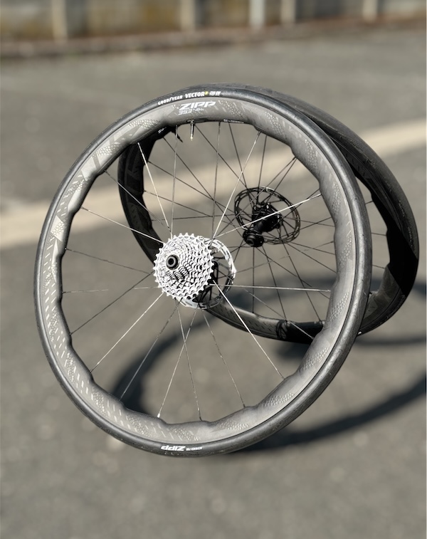 Test new Zipp 353 NSW with pressure sensor