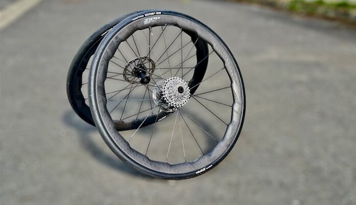 Test des nouvelles Zipp 353 NSW avec capteur de pression