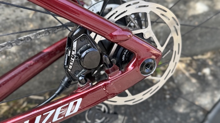 Test of the new SRAM Force AXS 2025 groupset