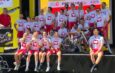 Des personnalités mouillent le maillot sur le Tour de France pour sauver des enfants