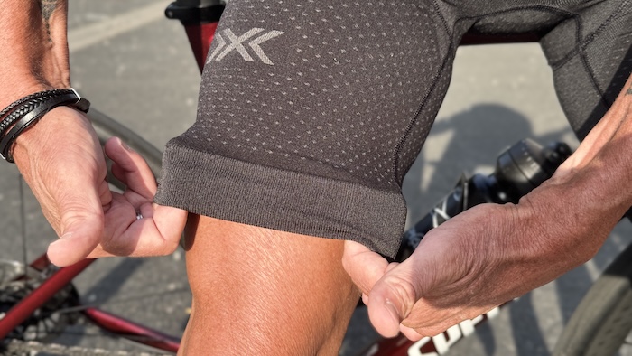 Test dei pantaloncini con bretelle X-Bionic Xceed Ride Liner