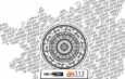 Logo du Tour of Guangxi avec UCI World Tour, motifs circulaires traditionnels et texte en arrière-plan.