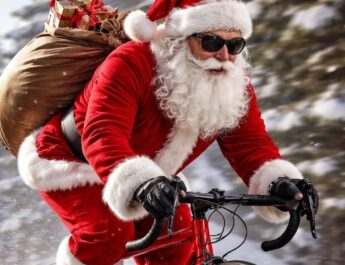 Entrainement vélo pendant fêtes de fin d'année