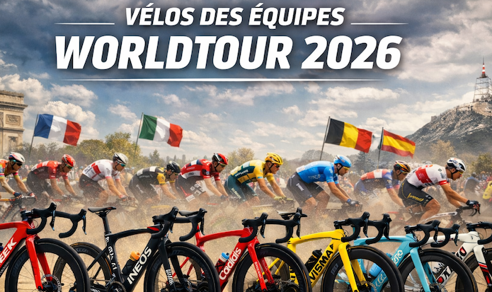Matos des Pros : les vélos des équipes WorldTour 2026
