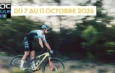 Vététiste sur un vélo Canyon sous le bandeau du Roc d'Azur CIC du 7 au 11 octobre 2026