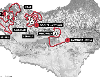 Tour du Pays basque 2026 : parcours, cartes, équipes, coureurs et horaires de diffusion TV