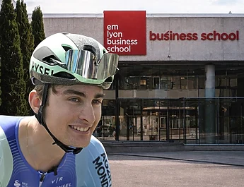Paul Seixas : prodige du cyclisme et étudiant à l’EM Lyon