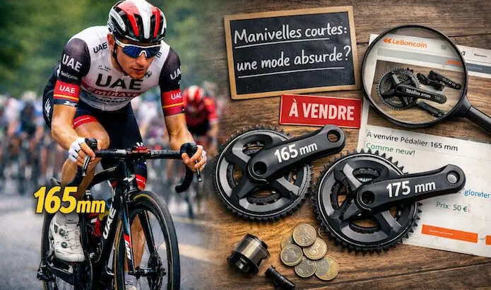 Manivelles courtes : la nouvelle illusion du cyclisme