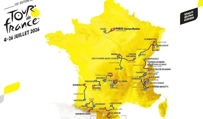 La liste des coureurs engagés sur le Tour de France 2026