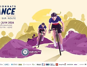 Championnats de France CLM 2026 : parcours et engagés (hommes, femmes, amateurs)