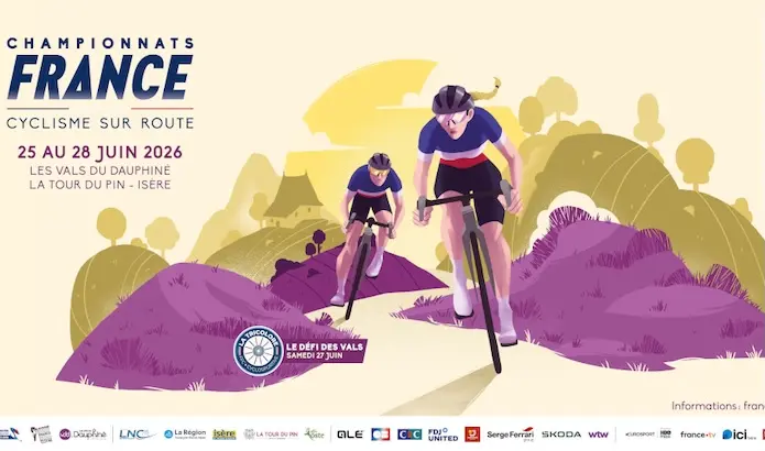 Championnats de France CLM 2026 : parcours et engagés (hommes, femmes, amateurs)