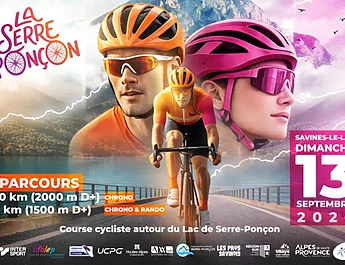 La Serre-Ponçon : une nouvelle cyclosportive en septembre