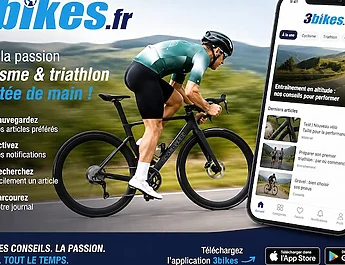 Application 3bikes : toute l&rsquo;actualité vélo sur votre smartphone