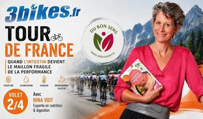 Tour de France : quand l’intestin devient le maillon faible