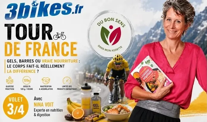 Tour : gels ou vraie nourriture, le corps fait-il la dif ?