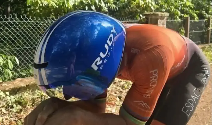 Test du casque chrono/triathlon Rudy Project Wingdream