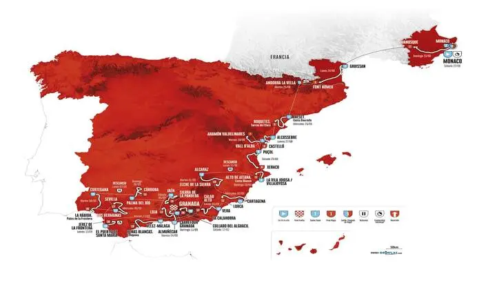 Tour d&rsquo;Espagne 2026 : toutes les infos du parcours