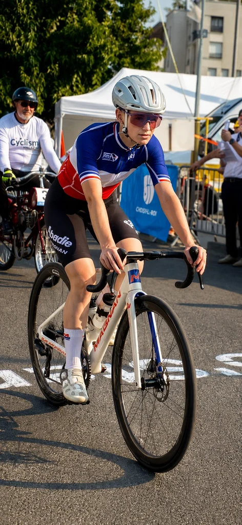 Lise Ménage, cycliste française