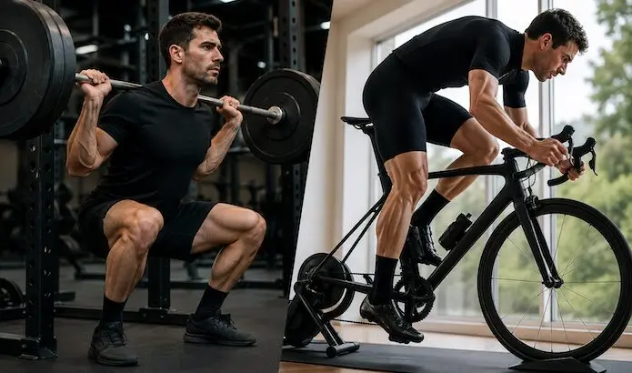 Le vélo peut-il remplacer les squats ?