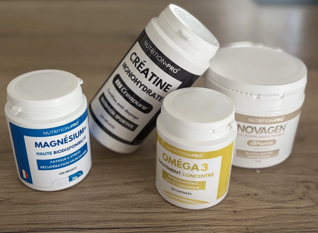 Compléments Nutrition•pro testés pendant un mois