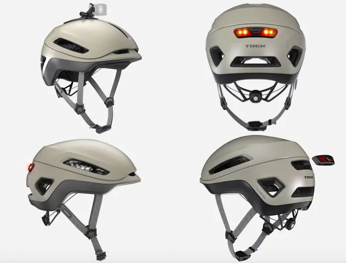 Les possibilités du casque urbain Trek