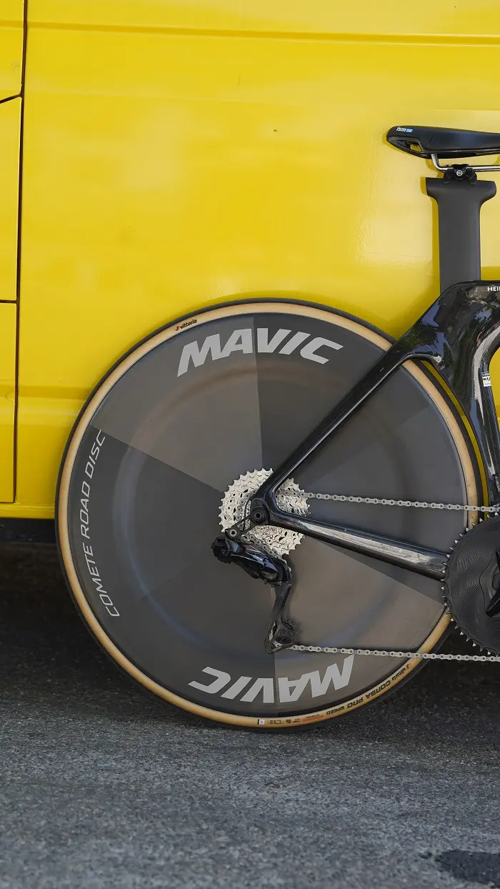 Une roue arrière pleine pour le rendement