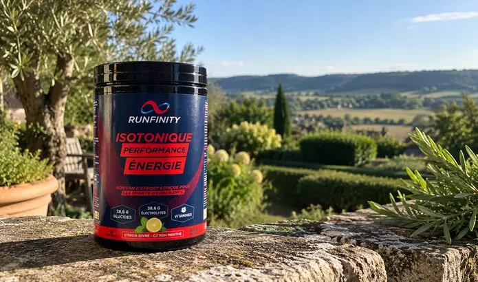 Test de la boisson Isotonique Runfinity : l’effort a-t-il meilleur goût ?