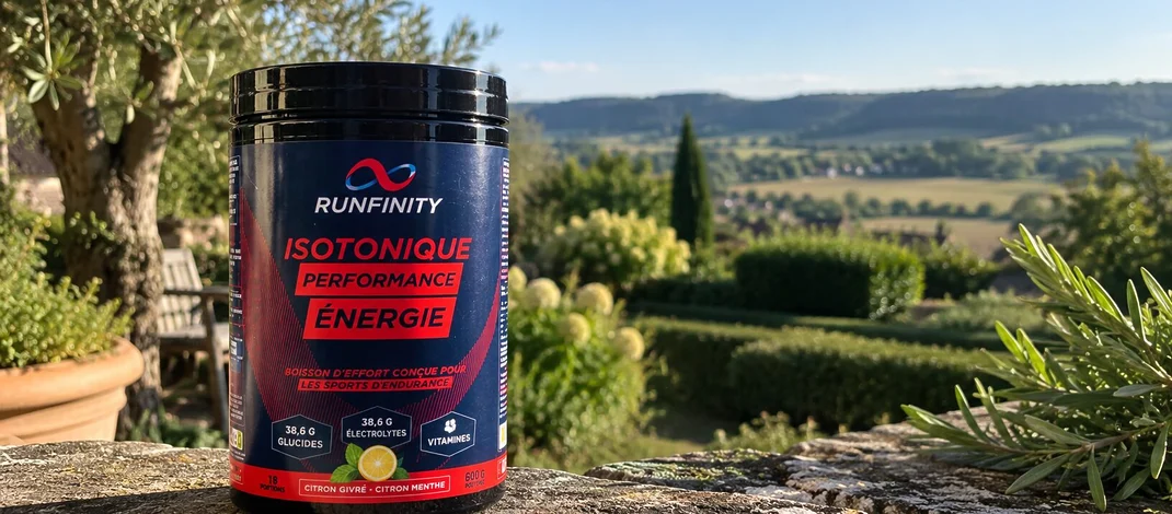 Test de la boisson Isotonique Runfinity : l’effort a-t-il meilleur goût ?