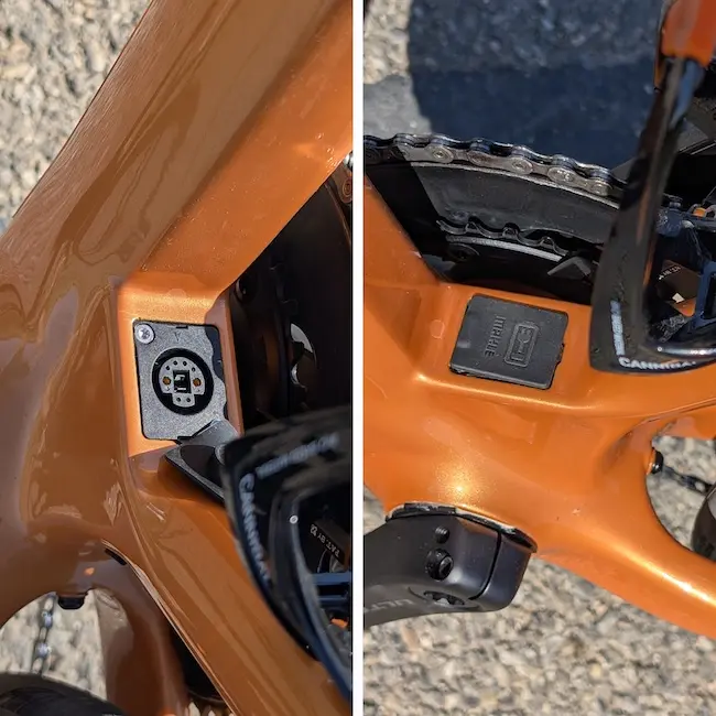 Port de charge vélo électrique