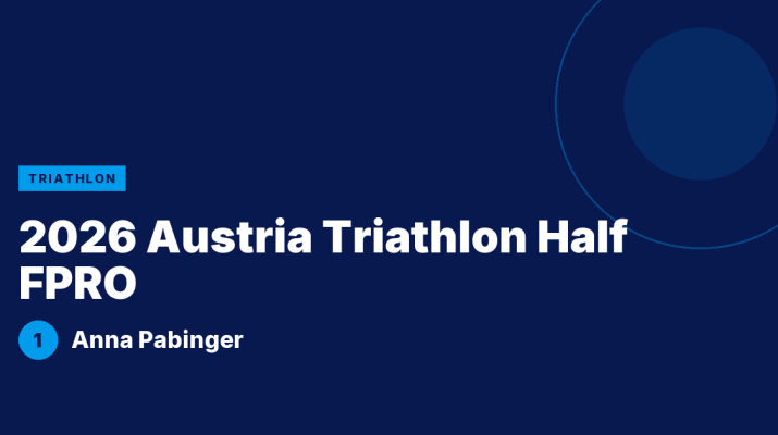 2026 Austria Triathlon Half FPRO : Anna Pabinger victorieuse