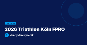 2026 Triathlon Köln FPRO : Jenny Jendryschik victorieuse