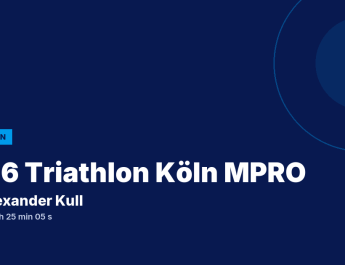 2026 Triathlon Köln MPRO : Alexander Kull vainqueur
