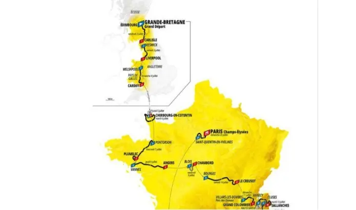 Tour de France 2027 : le parcours dévoilé