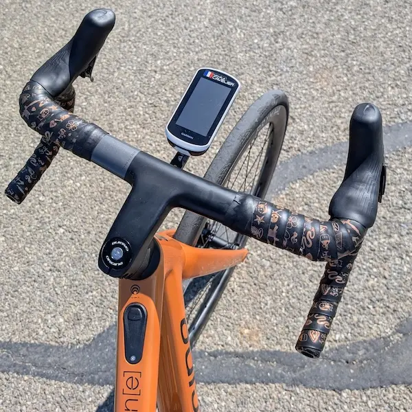 guidon vélo course