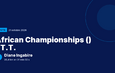 African Championships () I.T.T. : Diane Ingabire victorieuse