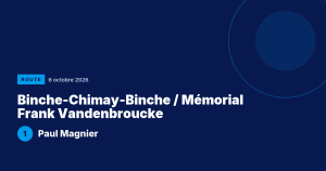 Binche-Chimay-Binche / Mémorial Frank Vandenbroucke : Paul Magnier vainqueur