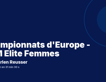 Championnats d'Europe - CLM Elite Femmes : Marlen Reusser victorieuse