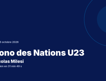 Chrono des Nations U23 : Nicolas Milesi vainqueur