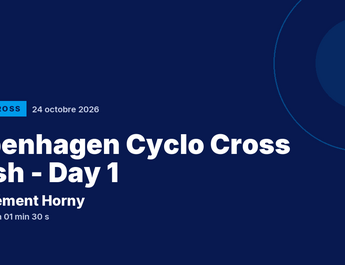 Copenhagen Cyclo Cross Clash - Day 1 : Clément Horny vainqueur