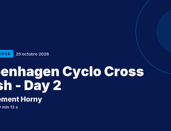 Copenhagen Cyclo Cross Clash - Day 2 : Clément Horny vainqueur
